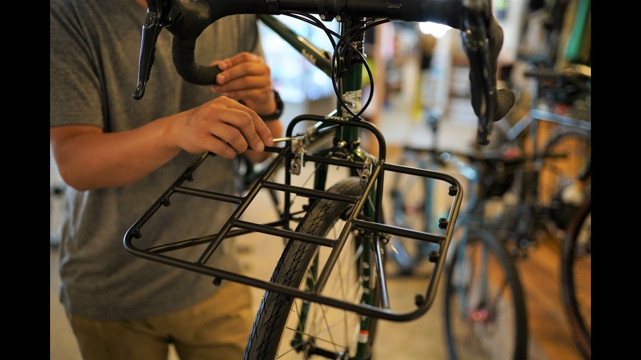 人気のフロントラック【SURLY PACK FRONT RACK】取り付け方法