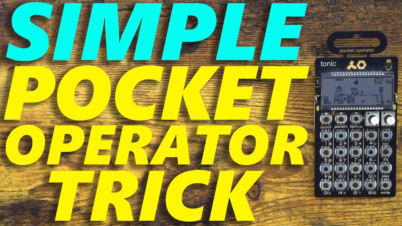 One Simple Pocket Operator Trick to Make More Interesting Patterns