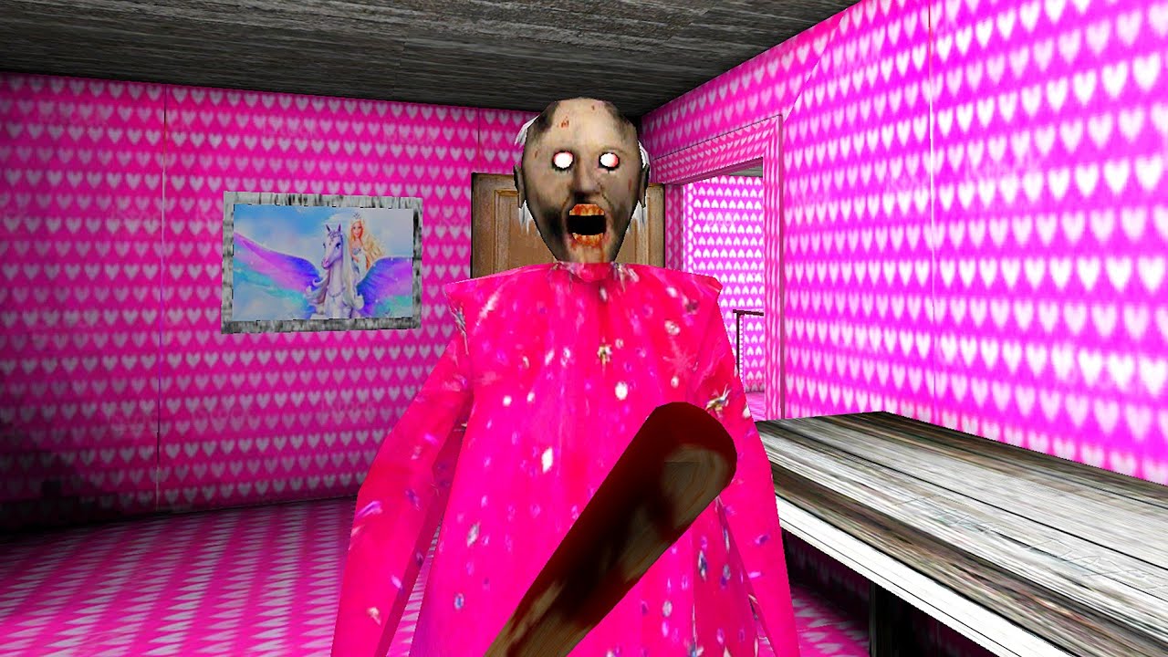 Granny House in Barbie Atmosphere✨ || Barbie Granny Gameplay || Part 004