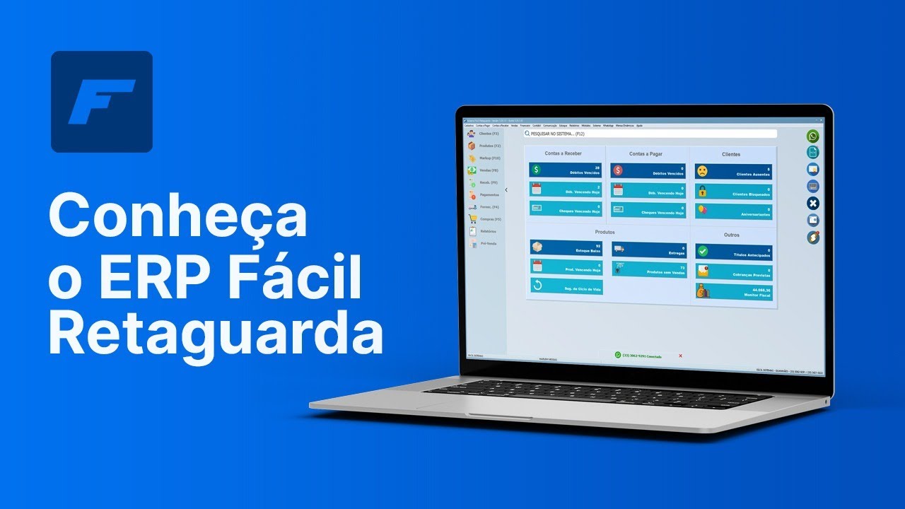 ERP Fácil Retaguarda - A Solução Completa para o Seu Negócio!