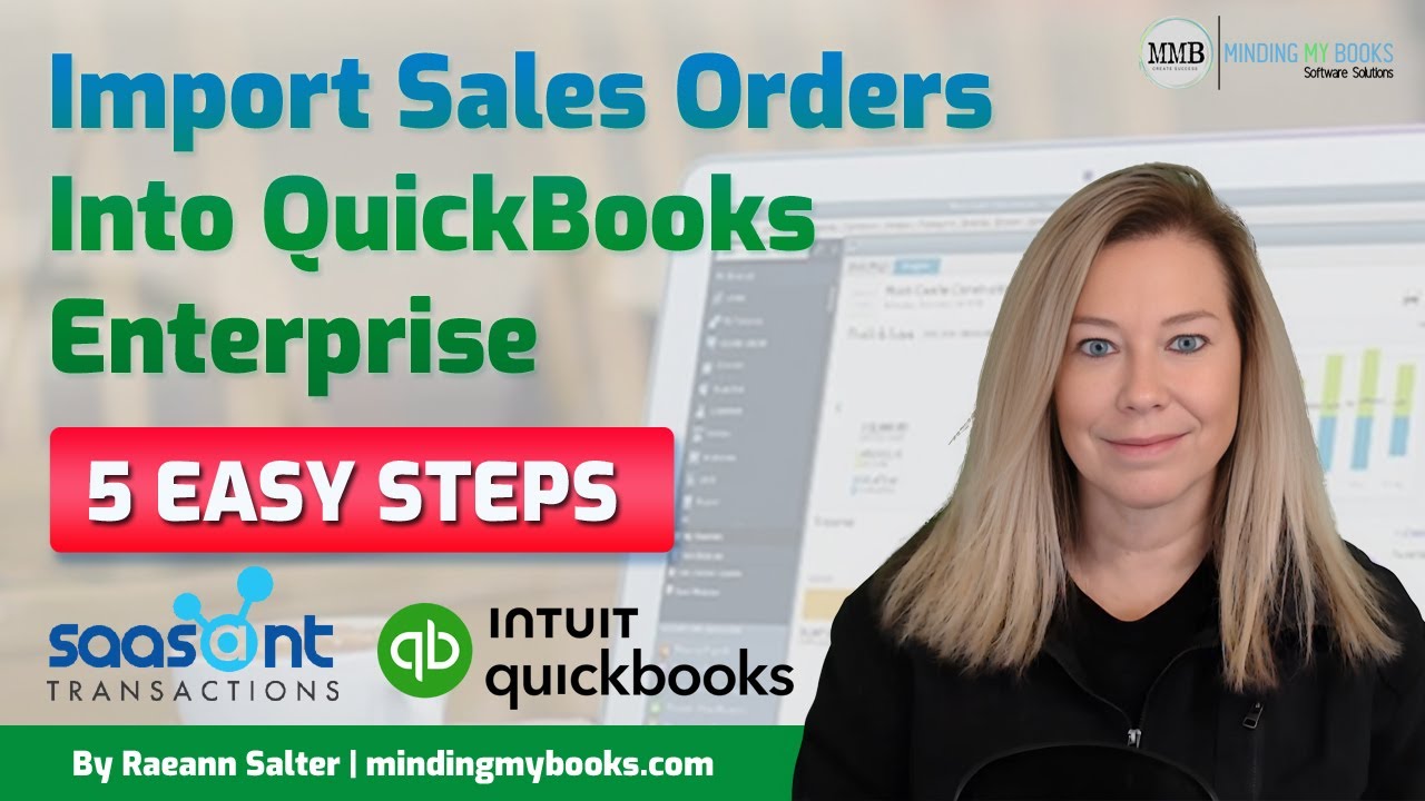 Import Sales Orders into QuickBooks Enterprise using SaasAnt: 5 Easy Steps