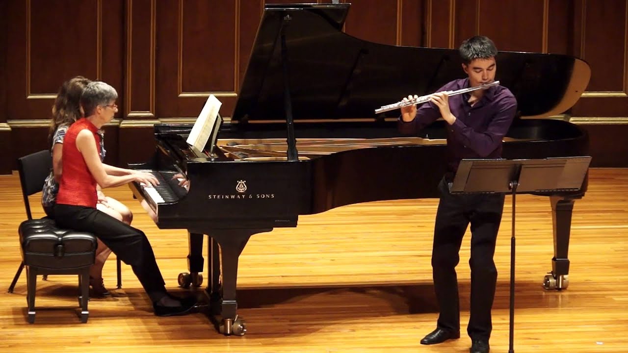 Hindemith: Sonata for Flute and Piano. III. Sehr lebhaft -- Marsch