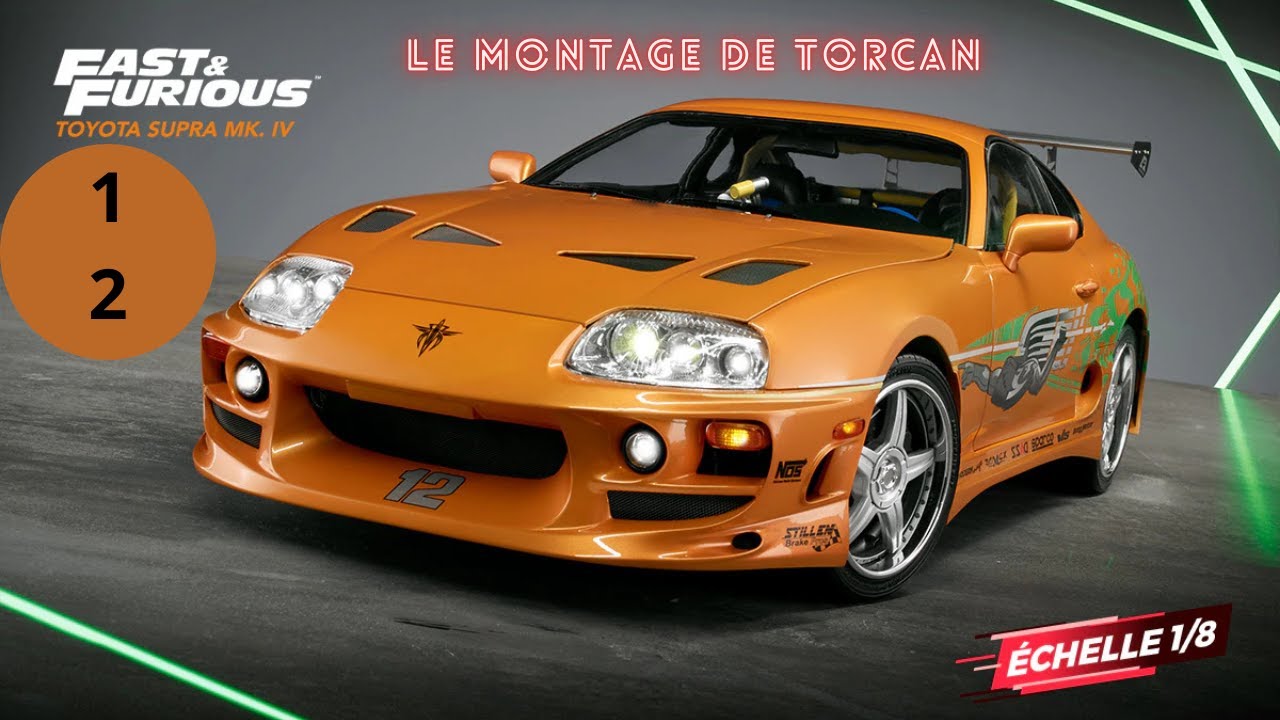 toyota supra mk. iv altaya presentation et montage du numero 1 et 2