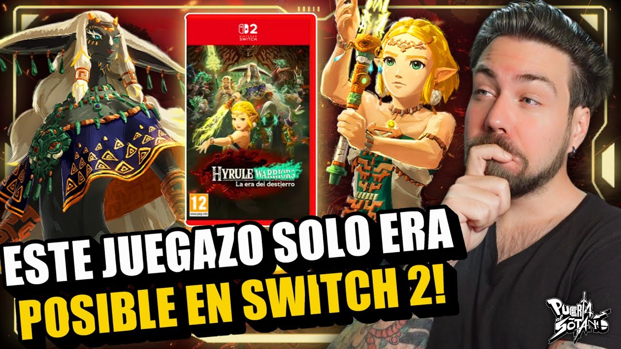 🔥Hyrule Warriors La Era del Destierro es UN REGALO A LOS FANS DE ZELDA! SOLO POSIBLE en SWITCH 2!