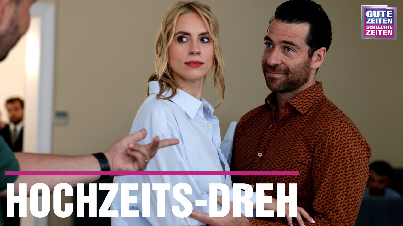 Hinter den Kulissen bei der Hochzeit von Zoe und Carlos | GZSZ