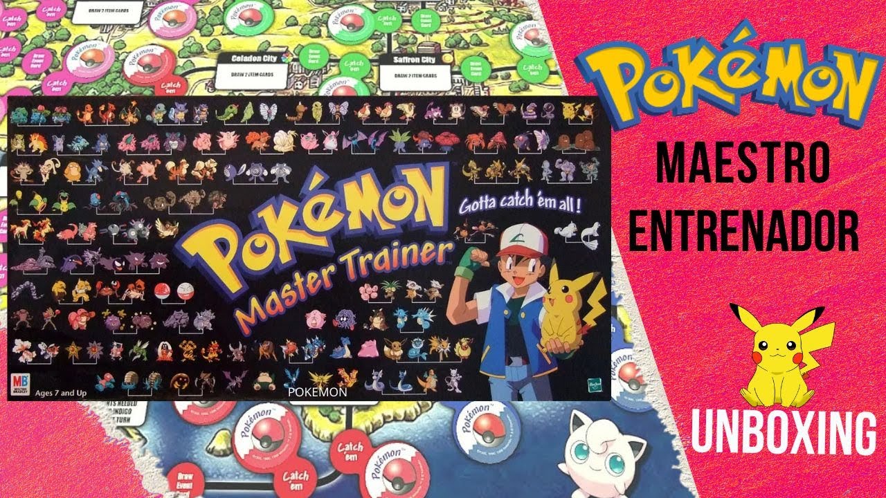 POKÉMON MAESTRO ENTRENADOR - juegazo de los 2000