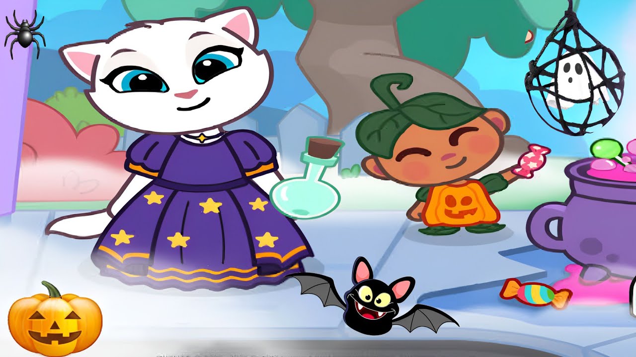 My Talking Tom & Friends World Halloween update Gameplay Android ios 