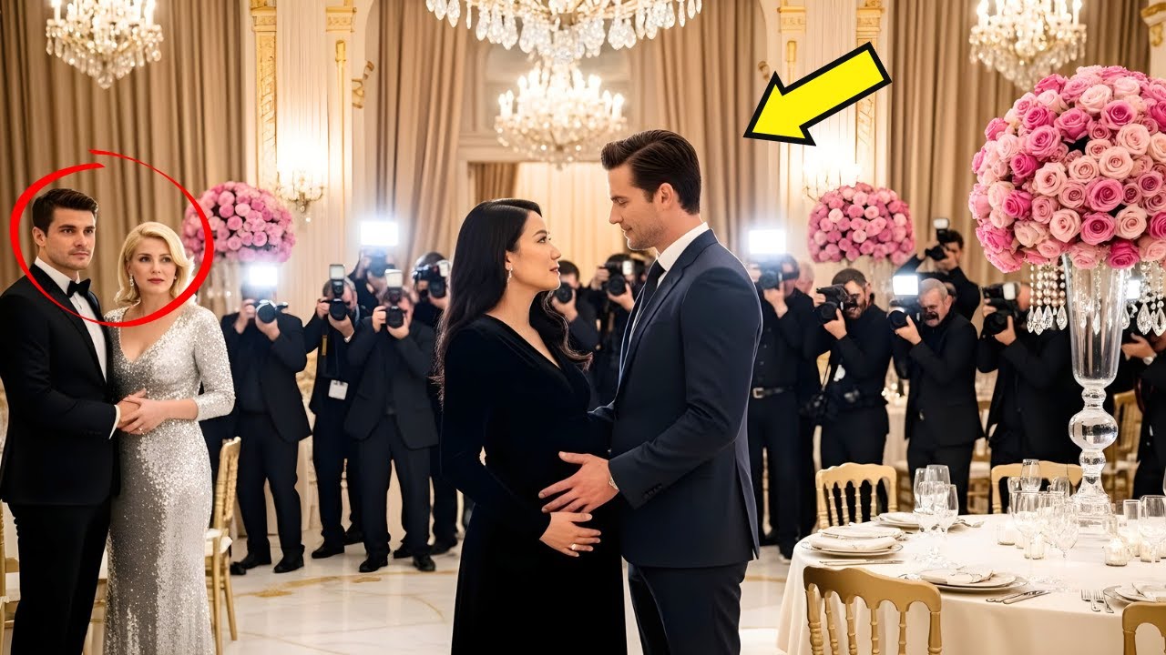 While Dining With Mistress — Billionaire Freezes Seeing His Pregnant Ex-Wife Beside a Powerful CEO