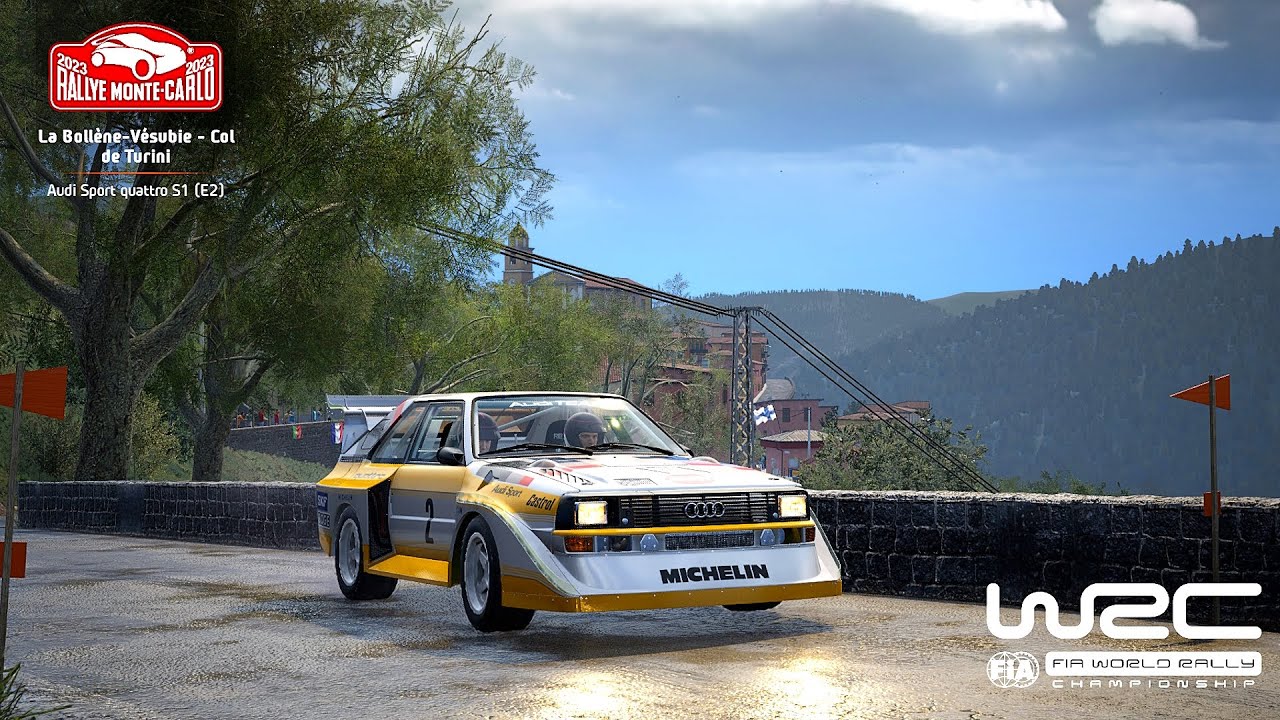 EA Sports WRC🏁 - Audi Quattro S1 - Col De Turini - Gameplay [[4K Full Graphics]]