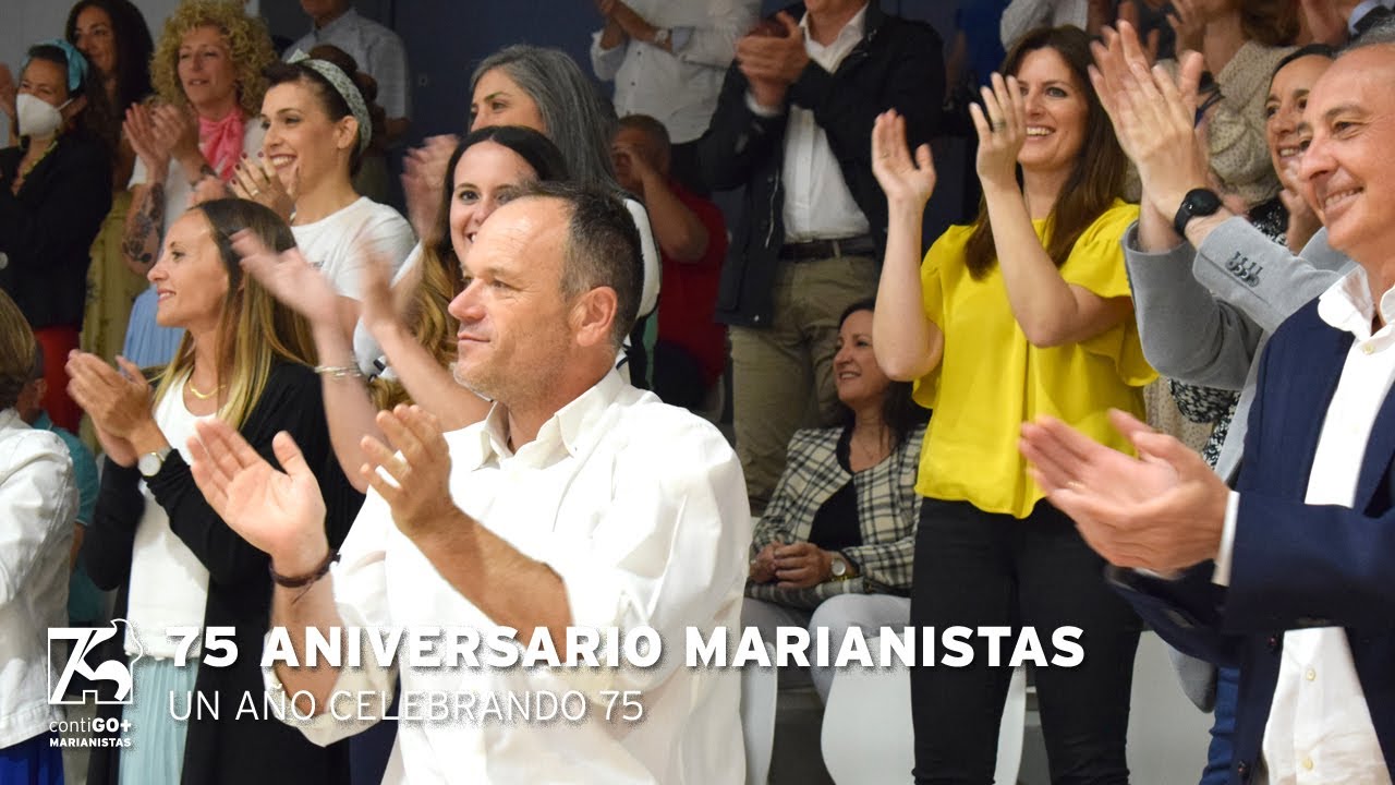 Un año celebrando 75. Marianistas 75 Aniversario. CongiGO Más