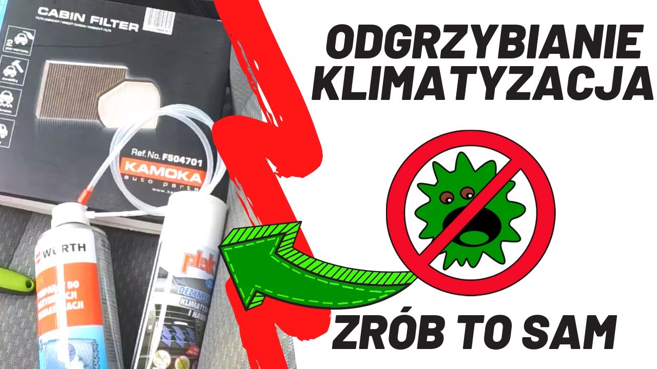 JAK WYCZYŚCIĆ KLIMATYZACJĘ FORD C-Max, Wurth do czyszczenia klimatyzacji, FT71