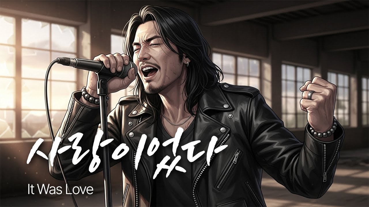 「사랑이었다」 말하지 못한 고백의 끝 / 유일무이 락발라드 Created with AI