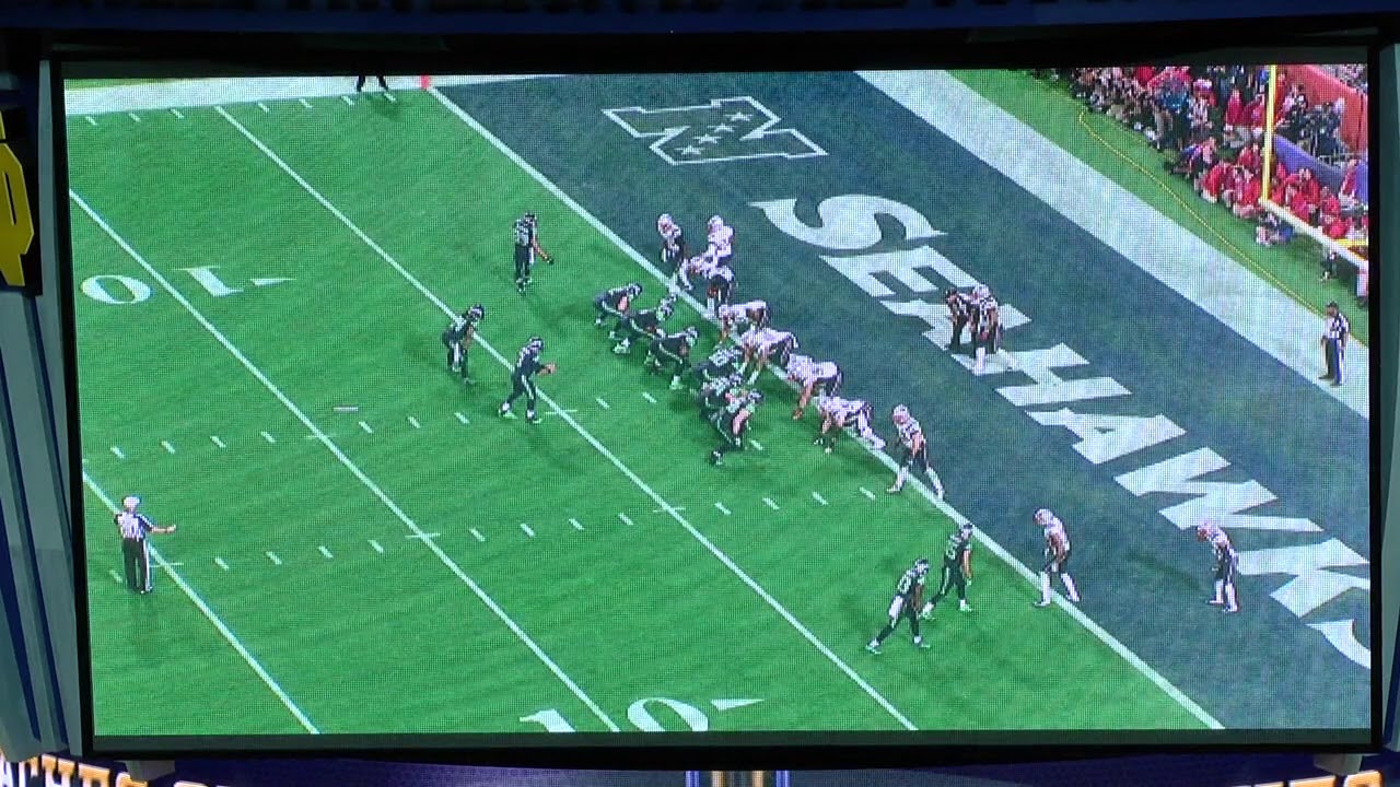 Matt Patricia final play SB49 from Patriots defense clinic at Notre Dame