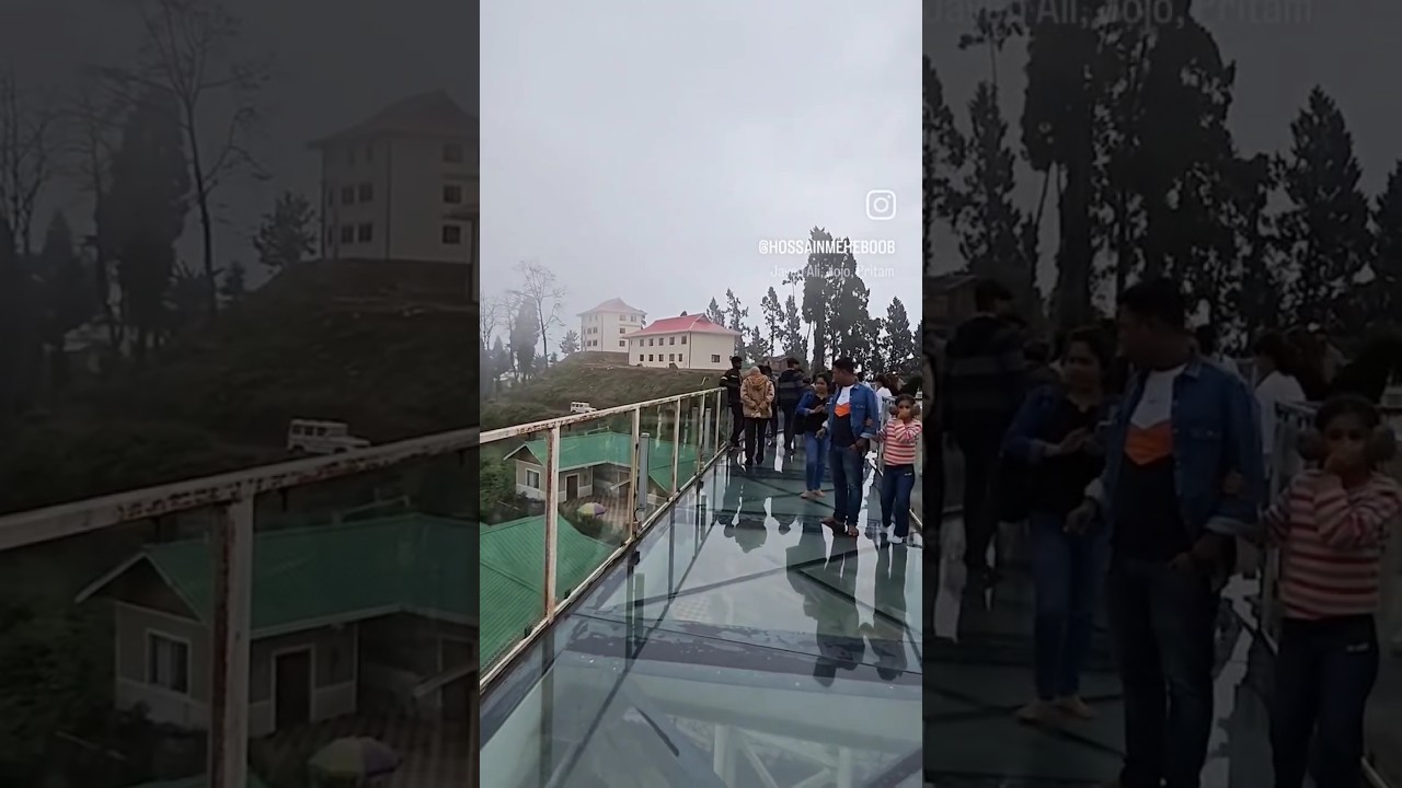Glass bridge, Pelling #travel #skywalk #natureslover #hillstation