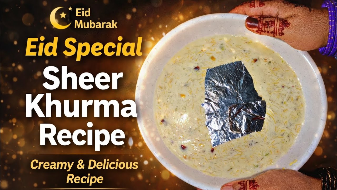 Eid Special Sheer Khurma Recipe| Authentic Seviyan Dessert With Dry Fruits |Creamy Seviyan For Eid
