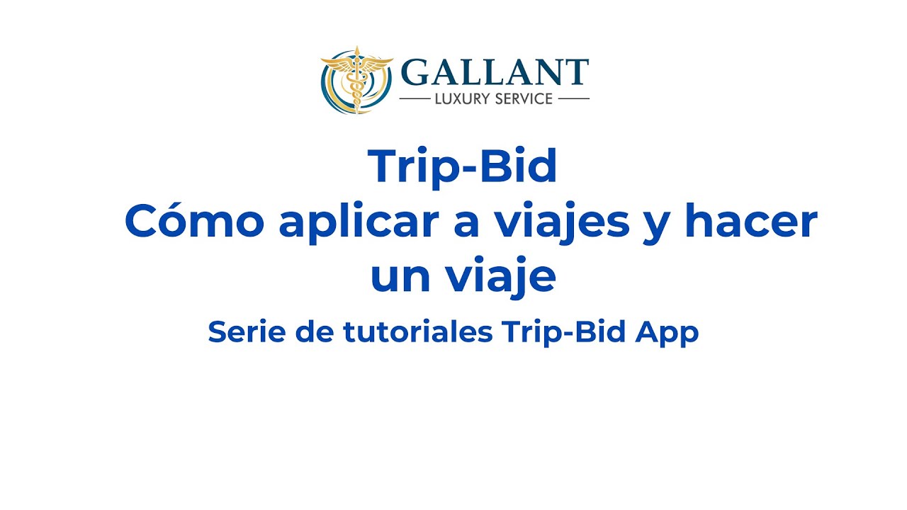 Trip Bid: Cómo aplicar a viajes y hacer un viaje paso a paso (estados y mapa)