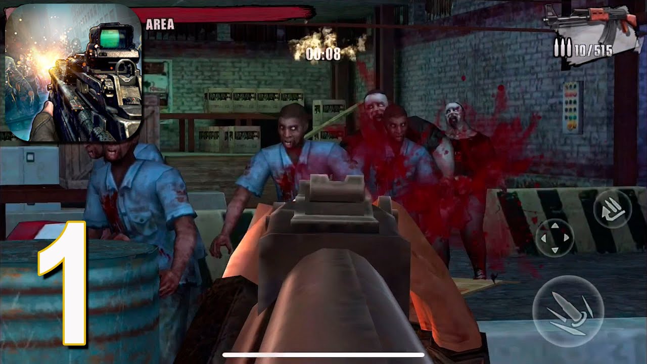 Zombie Frontier 3: Sniper FPS - Gameplay Walkthrough part 1(iOS, Android)