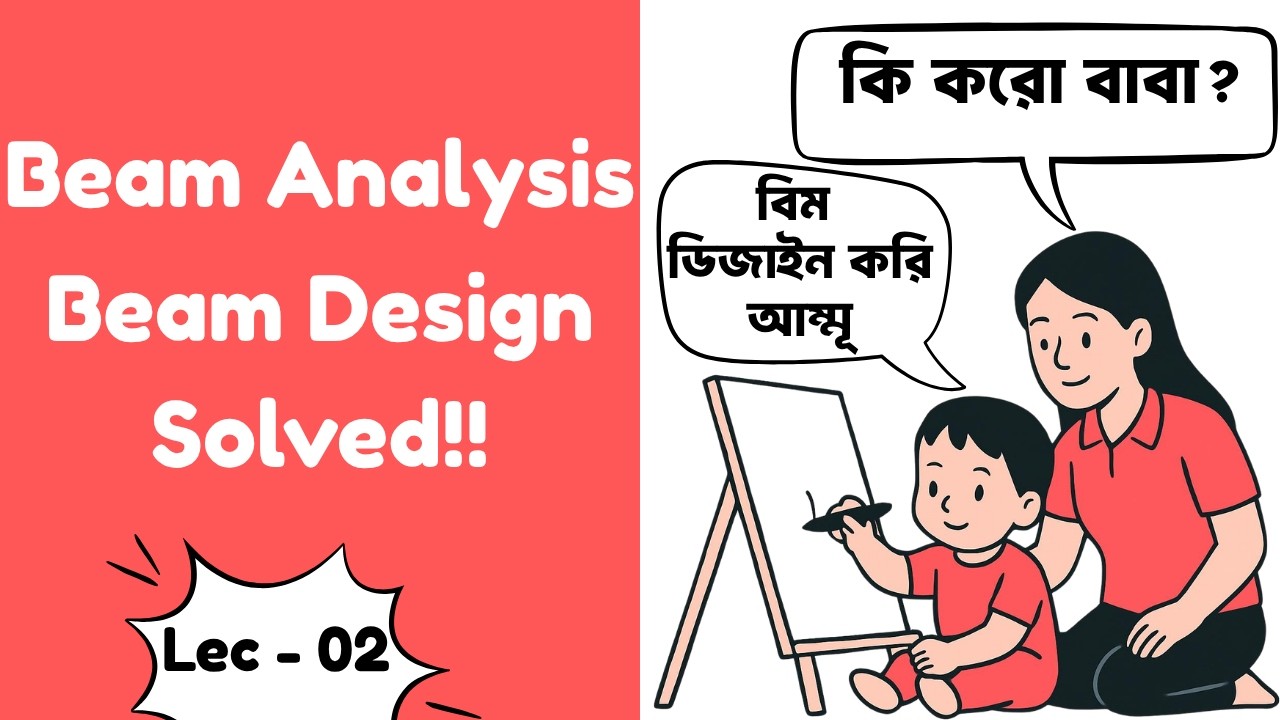 RCC Lecture 2 | Singly Reinforced Beam Analysis & Design Problems Solved (WSD & USD)