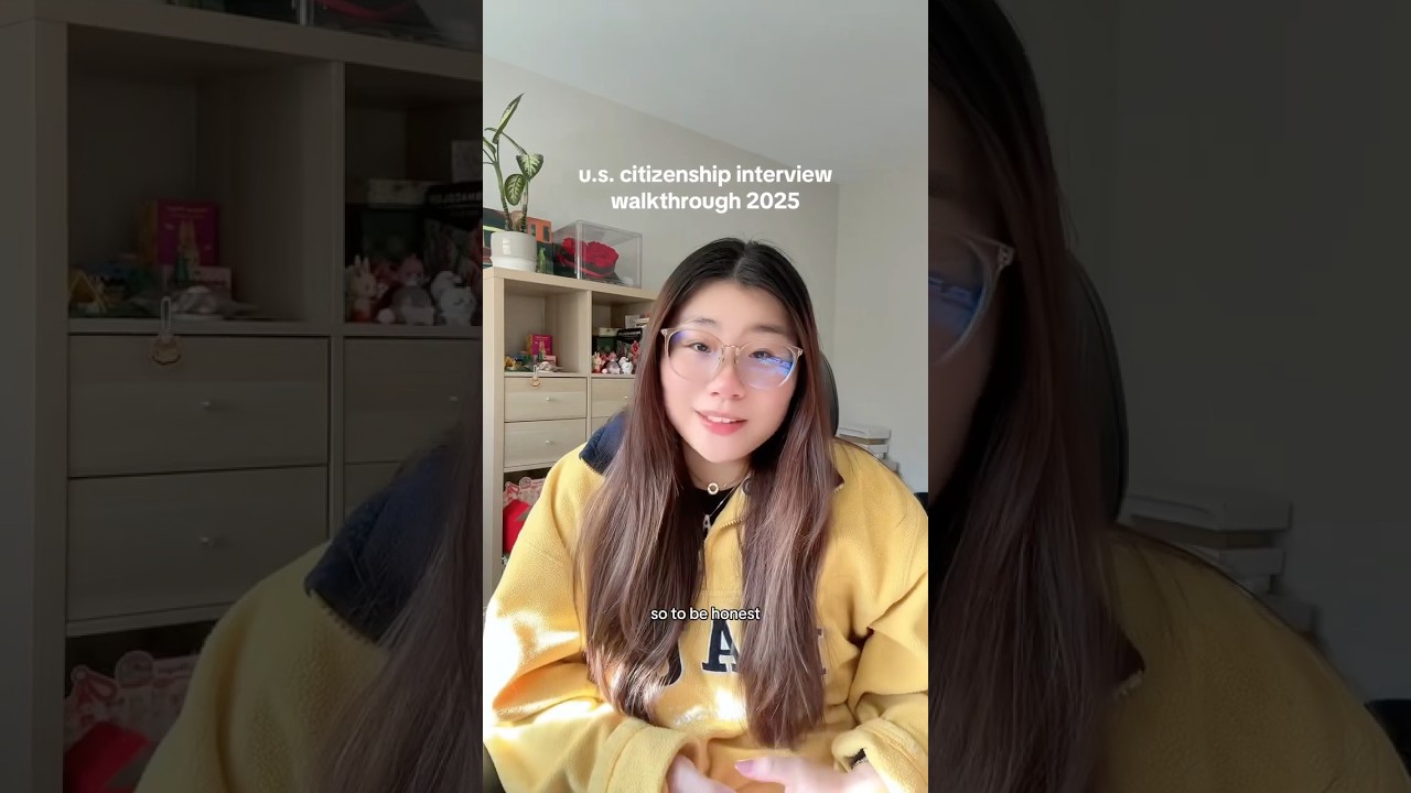 us citizenship interview 2025 walkthrough 🇺🇸🗽#uscis #citizenship