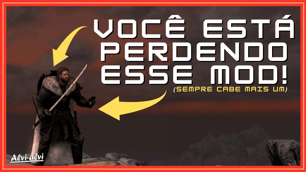 &Eacute; IMPOSS&Iacute;VEL jogar SKYRIM sem esses MODS