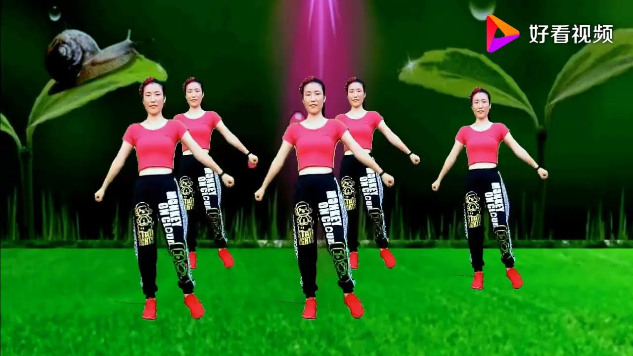 网络热歌广场舞《山外山》DJ版劲感十足，特色好看