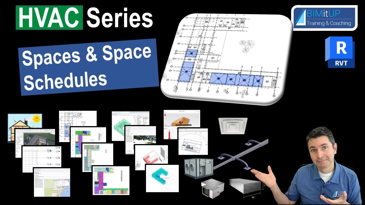 Revit HVAC 3 Revit Spaces. Creating, Deleting and Modifying