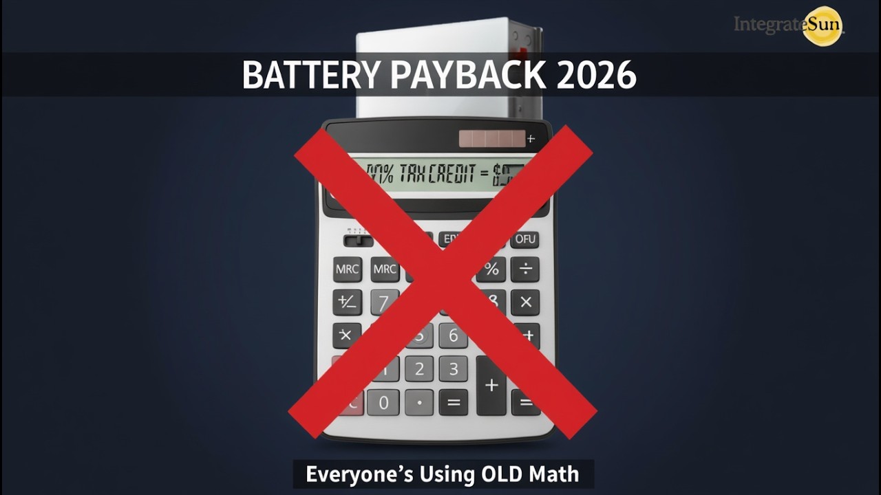 What if You Don't Consider the Battery Payback Period 2026?