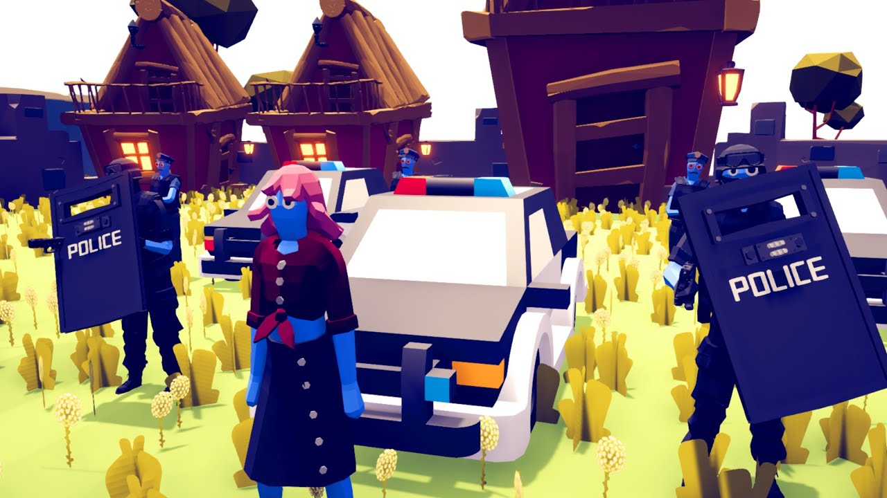 CAN 200x POLICE SAVE HOSTAGE? - Totally Accurate Battle Simulator TABS