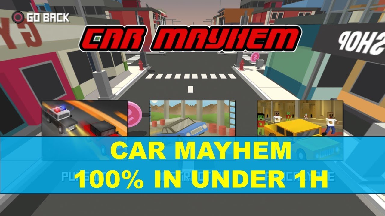 Car Mayhem | 100% Trophy and Achievement Guide