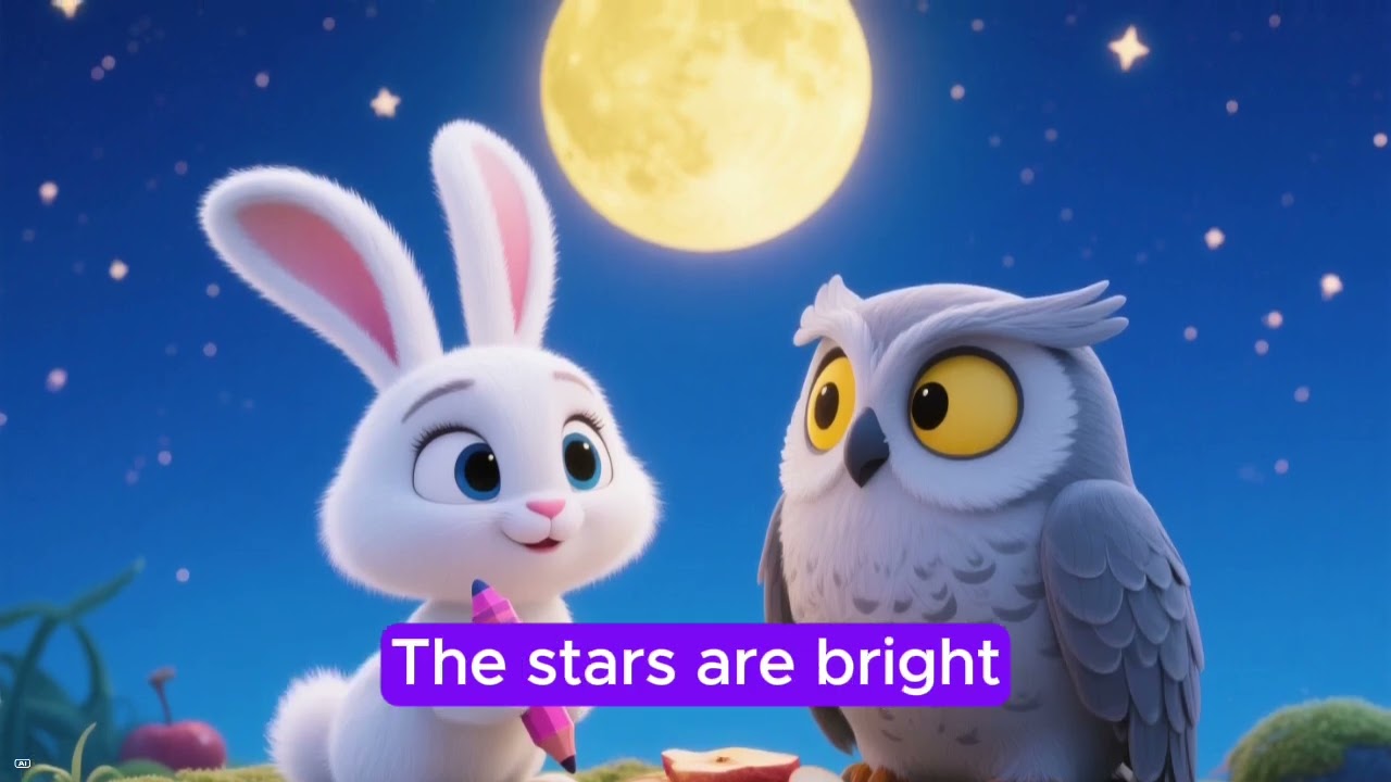 Mochi’s Moonlight Letter 🐰💌 A Valentine’s Day Story & Vocabulary Lesson for Kids