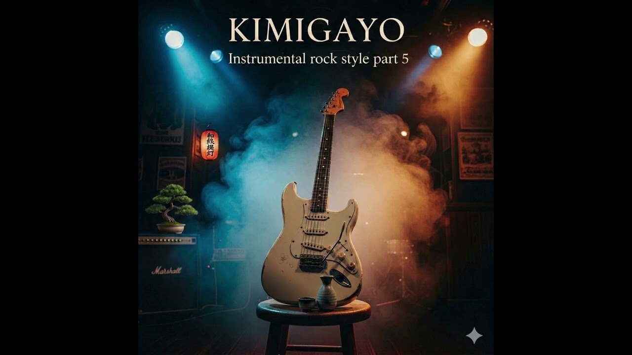 君が代　Kimigayo Instrumental rock style part 5