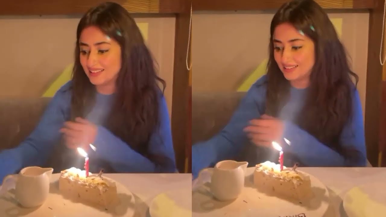 Saboor aly Celebrate Sajal aly Birthday 🎂 #sajalaly #sabooraly #aliansari