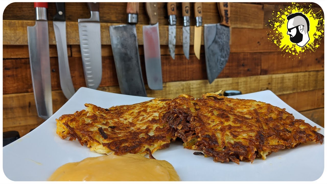 Reibekuchen selber machen (REZEPT + GEHEIMZUTAT) vegetarisch und vegan | Pommes Män