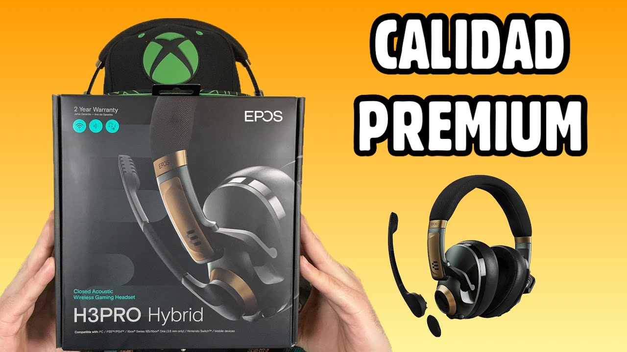 🎧EPOS H3PRO GAMING HEADSETS DE ALTA GAMA
