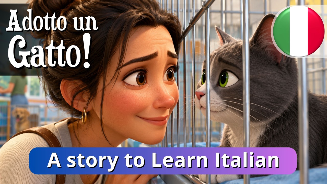 LEARN ITALIAN with a SIMPLE Story | Italian for BEGINNERS