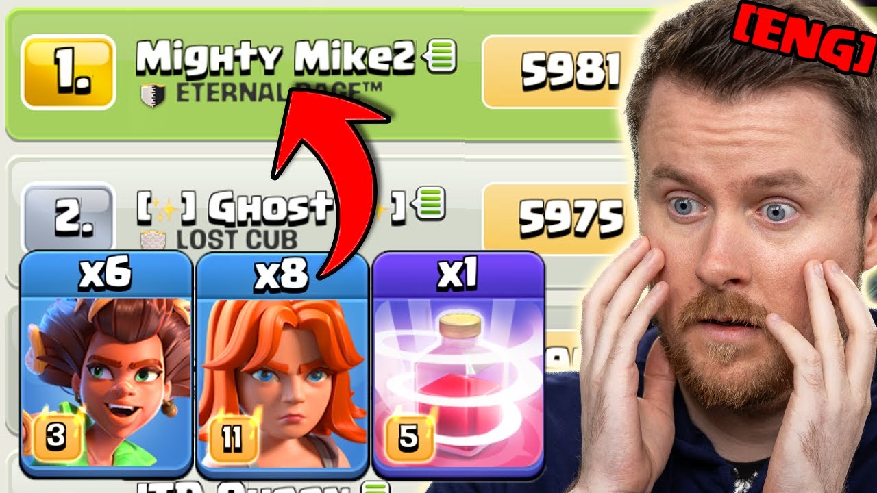 Rank 1 US Player shows New Strategy in Clash of Clans