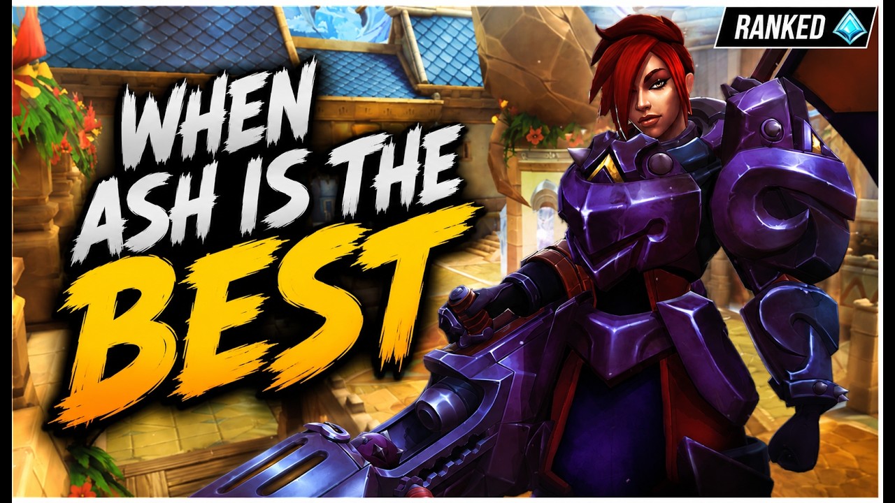 Моя Эш становится монстром | Эш в рейтинговых матчах Paladins