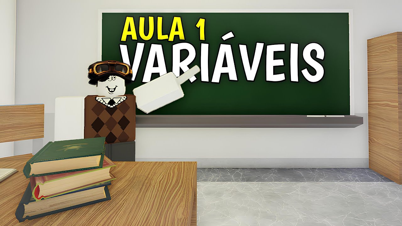 Como usar variáveis no Roblox Studio Aula1 [LUAU PROGRAMAÇÃO]