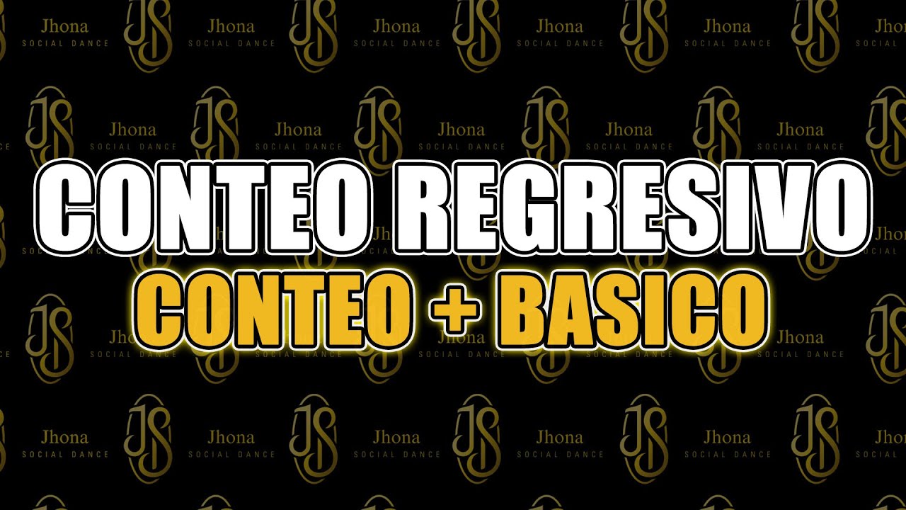 CONTEO REGRESIVO - GILBERTO SANTAROSA / SALSA CON CONTEO MUSICAL / MUSICA + CONTEO + BASICO