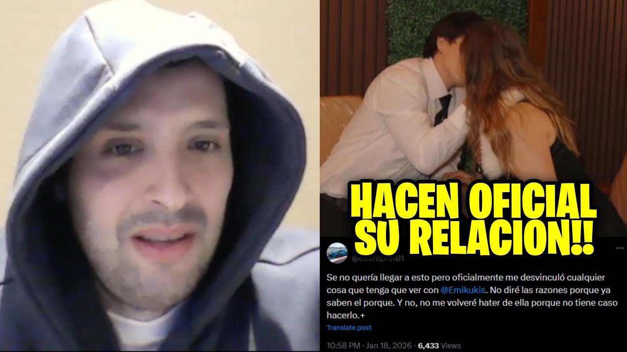 Guibel habla de EMIKUKIS Y GLOGLOKING haciendo oficial su relación y un SIMP se vuelve loco