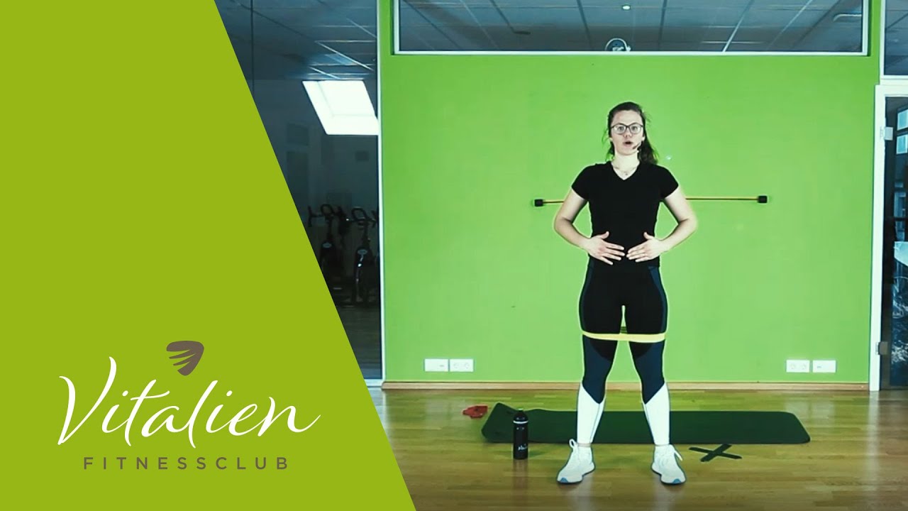 Vitalien Fitnessclub - Workout mit (oder ohne) Band mit Johanna - 24 Minuten - Video 24