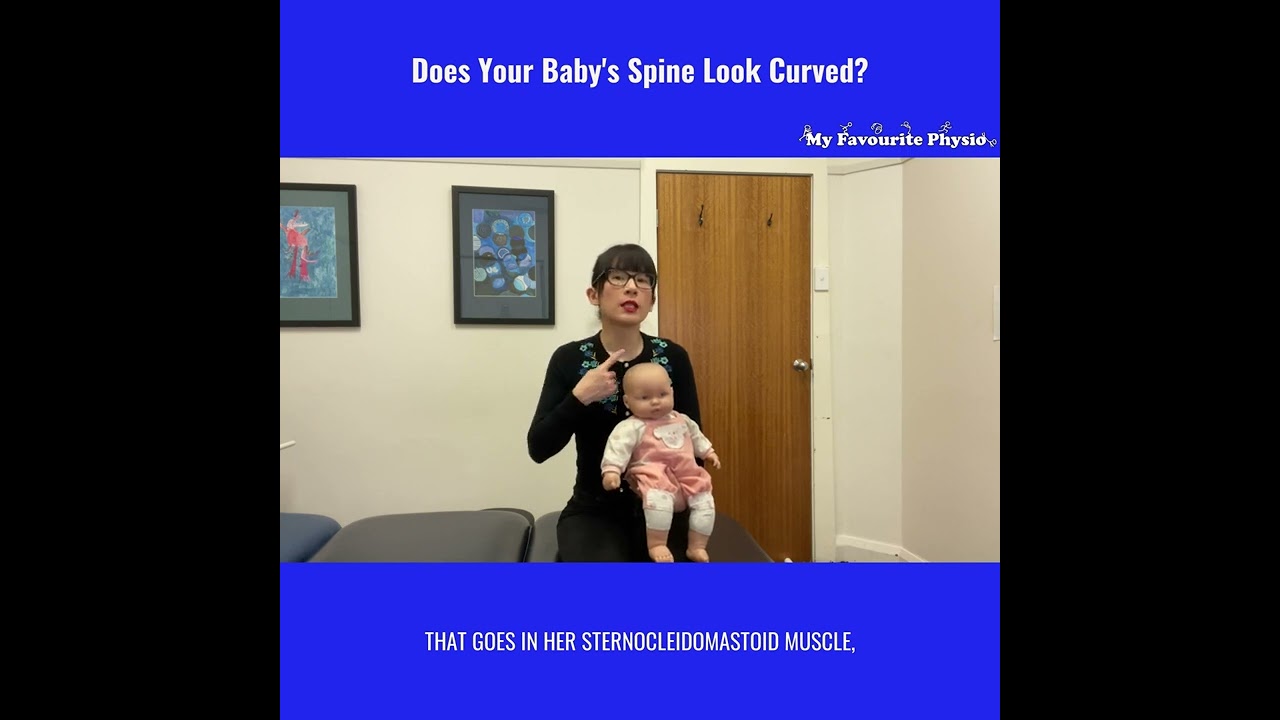 Noticed that your baby 👶🏻 twists their spine into a C-shaped curve when they turn their head