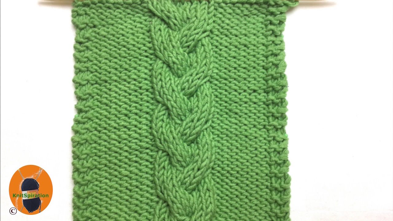 Stricken wir! Muster 7 - Das geflochtene Zopfmuster