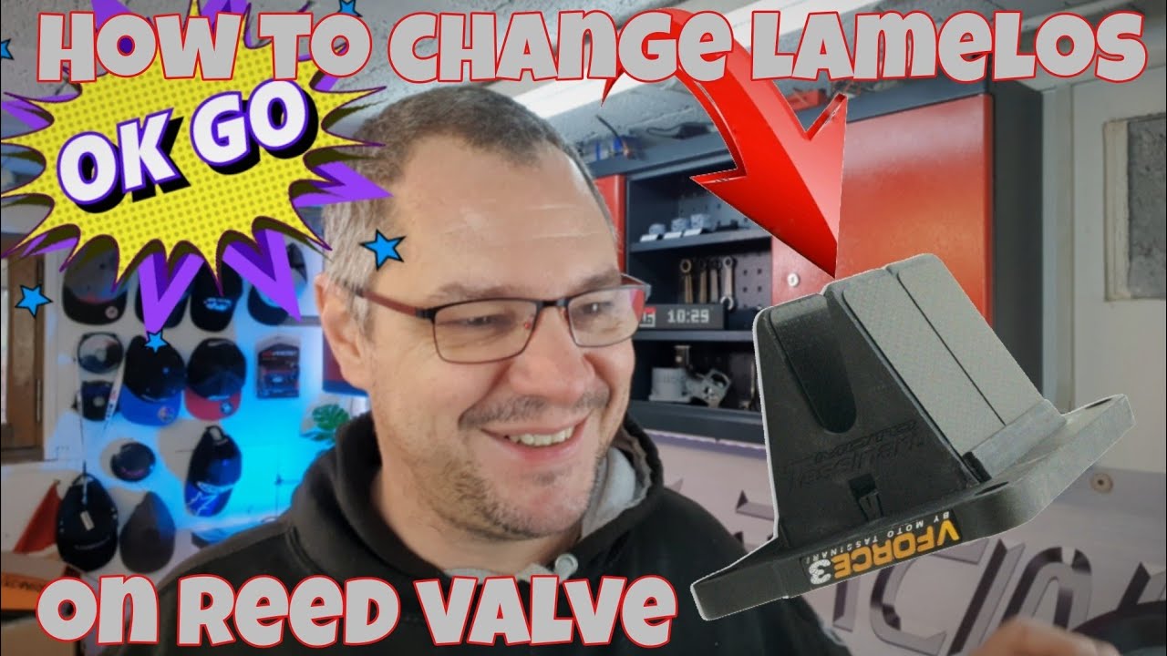HOW TO CHANGE LAMELOS ON REED VALVE