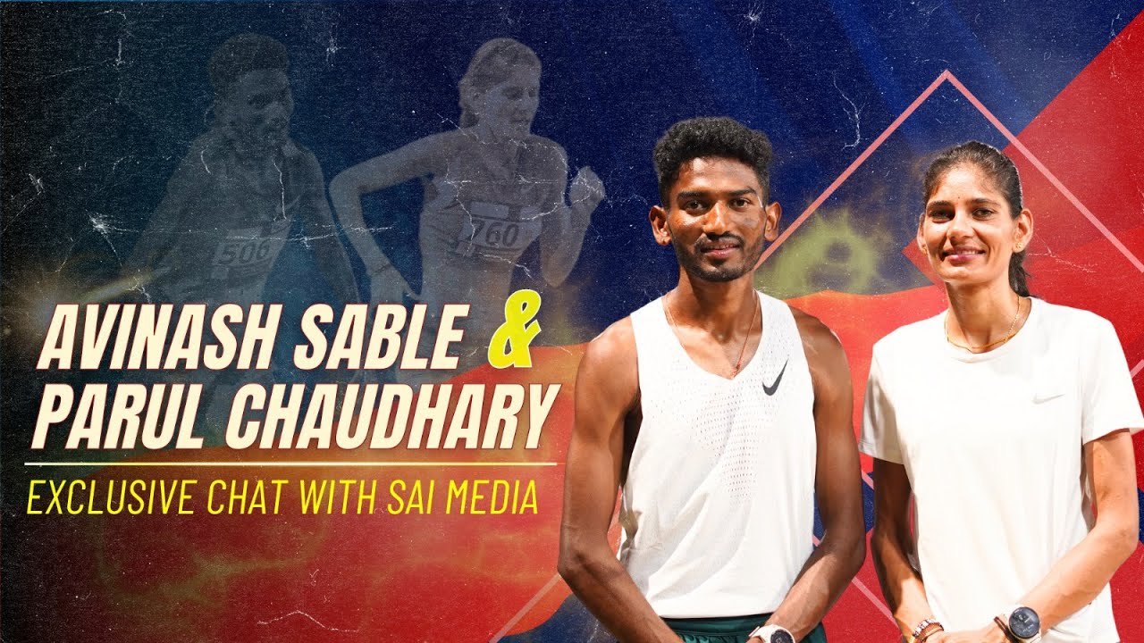 Interaction with Paris 2024 Olympics-bound athletes Avinash Sable & Parul Chaudhary | SAI Exclusive