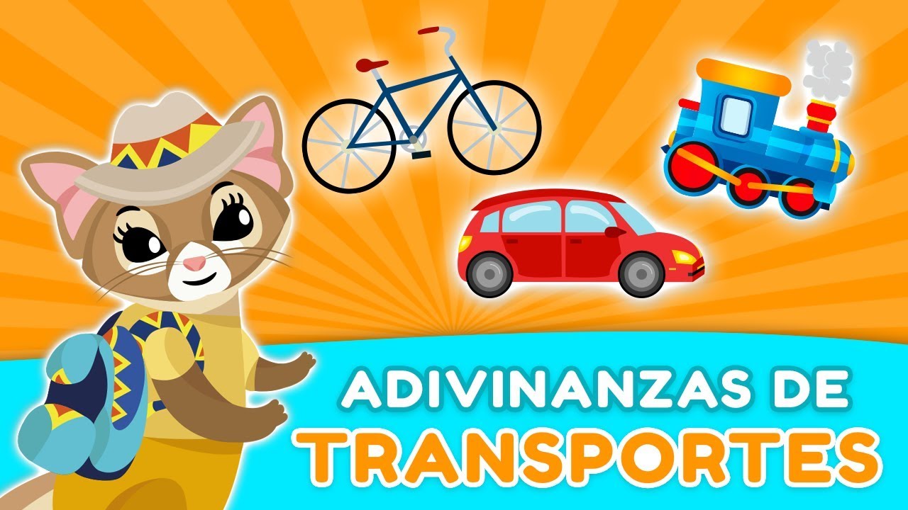 Juegos de adivinanzas ► Medios de transporte 🚲🚗🚂🚖