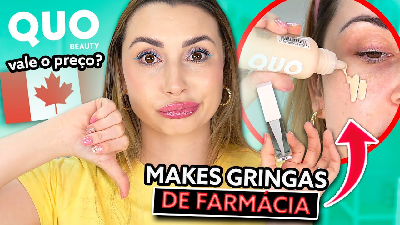 TESTANDO MAKES DO CANADA! - QUO BEAUTY
