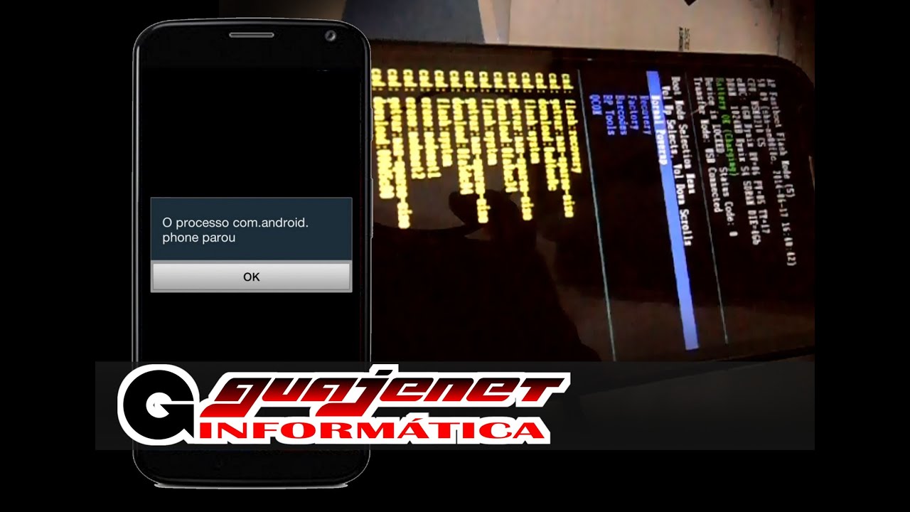 NOVO - Instalar ROM original Moto E XT1025 (O processo com.android.phone parou)