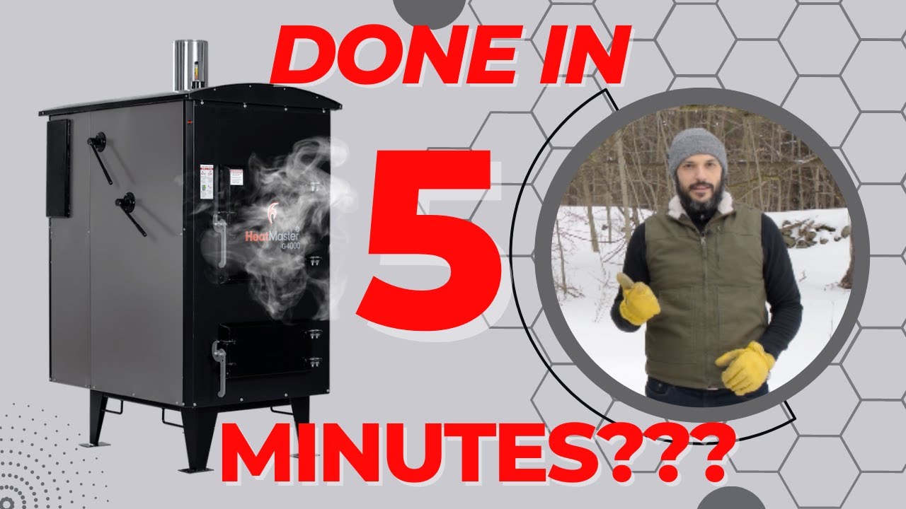 Outdoor Wood Boiler Weekly Maintenance…Heatmaster G4000 Gasification Stove