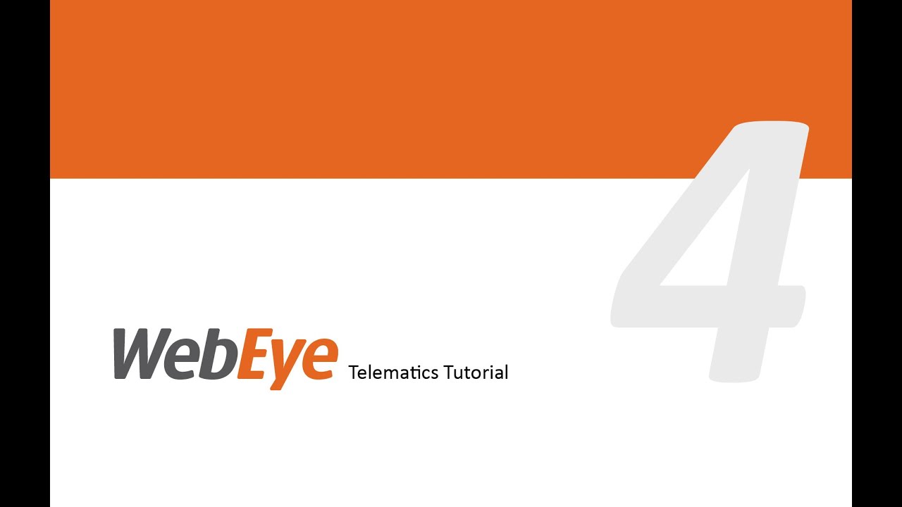 WebEye Telematics Tutorial 4 &ndash; Zarządzanie danymi podstawowymi pojazd&oacute;w